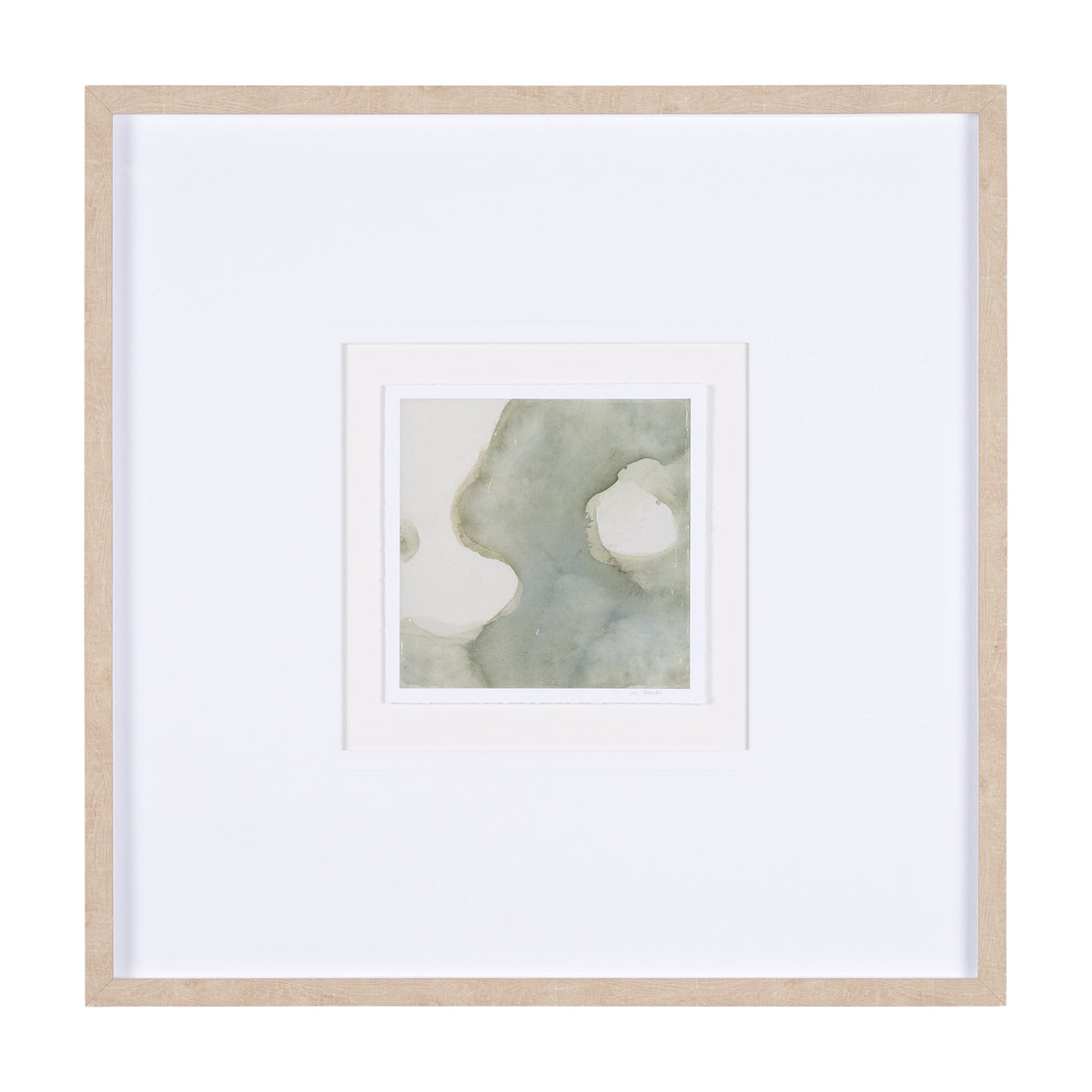 Solitude by Ira Havuka a Hand Embellished Textured Framed Art Print Matted under Glass by Mercana at Eve Furniture