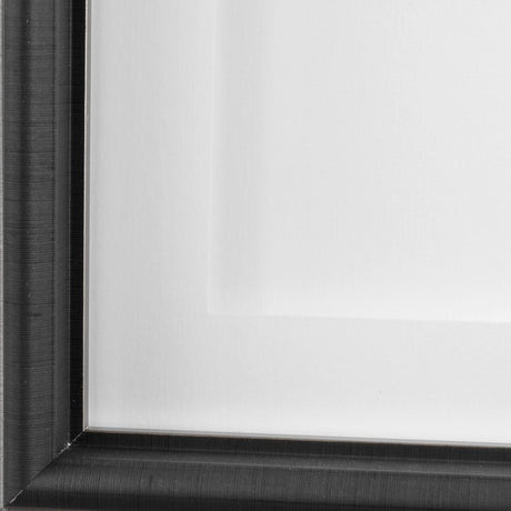 Solo by Rebecca Cozart a Hand Embellished Textured Framed Art Print Matted under Glass by Mercana at Eve Furniture