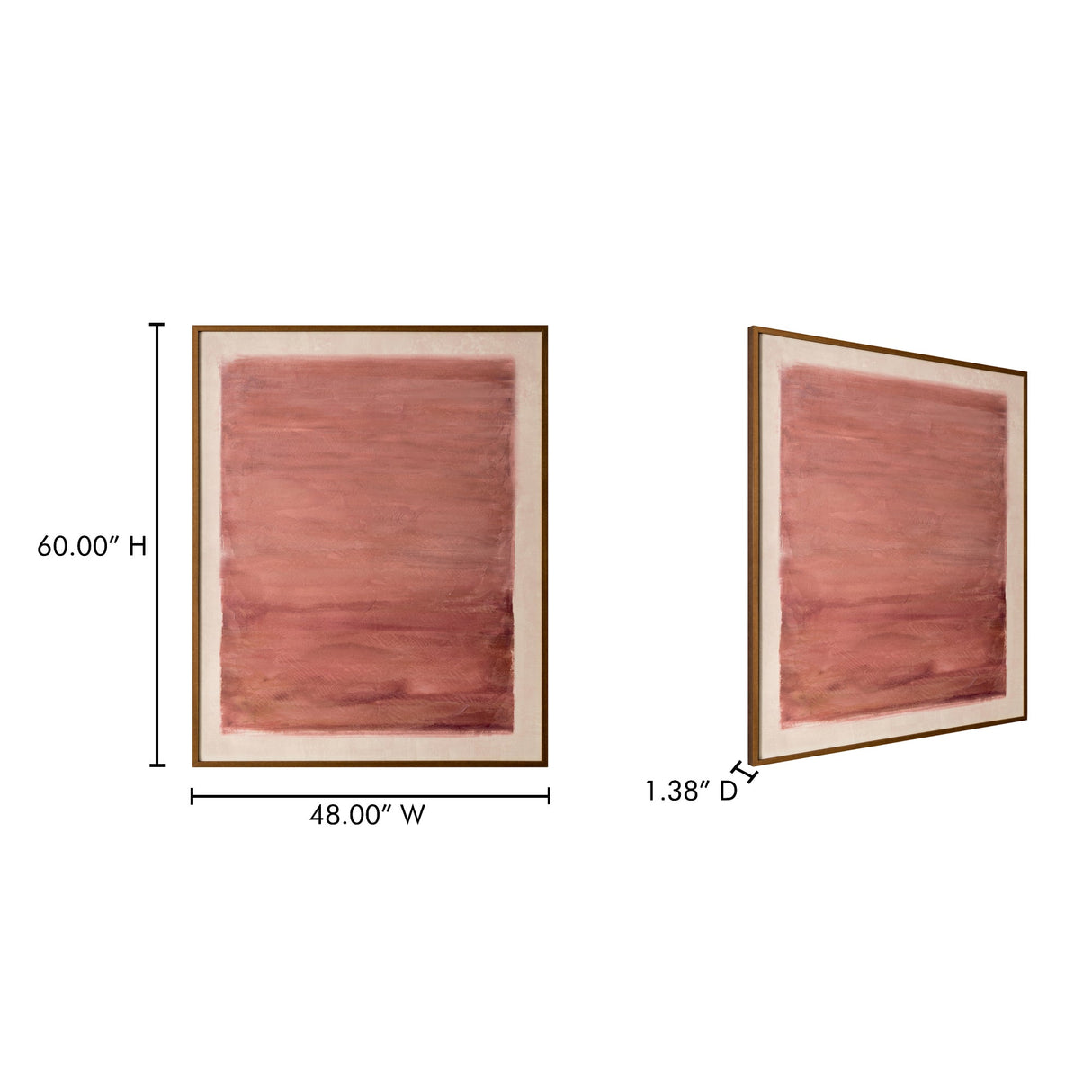 Solo Multicolor Framed Painting by Moe's Home at Eve Furniture