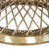 Solstice Marble Round Coffee Table by Diamond Sofa at Eve Furniture