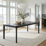 Soma Black Expandable Dining Table by Homelegance at Eve Furniture