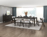 Soma Black Expandable Dining Table by Homelegance at Eve Furniture