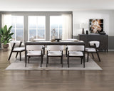 Soma Black Expandable Dining Table by Homelegance at Eve Furniture