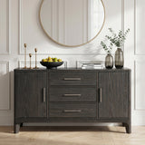Soma Black Server by Homelegance at Eve Furniture