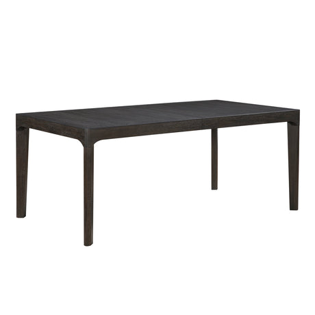 Soma Black/Beige 7-Piece Expandable Dining Set by Homelegance at Eve Furniture