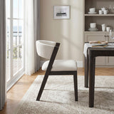 Soma Black/Beige Side Chair, Set of 2 by Homelegance at Eve Furniture