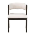 Soma Black/Beige Side Chair, Set of 2 by Homelegance at Eve Furniture