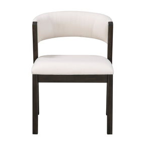 Soma Black/Beige Side Chair, Set of 2 by Homelegance at Eve Furniture