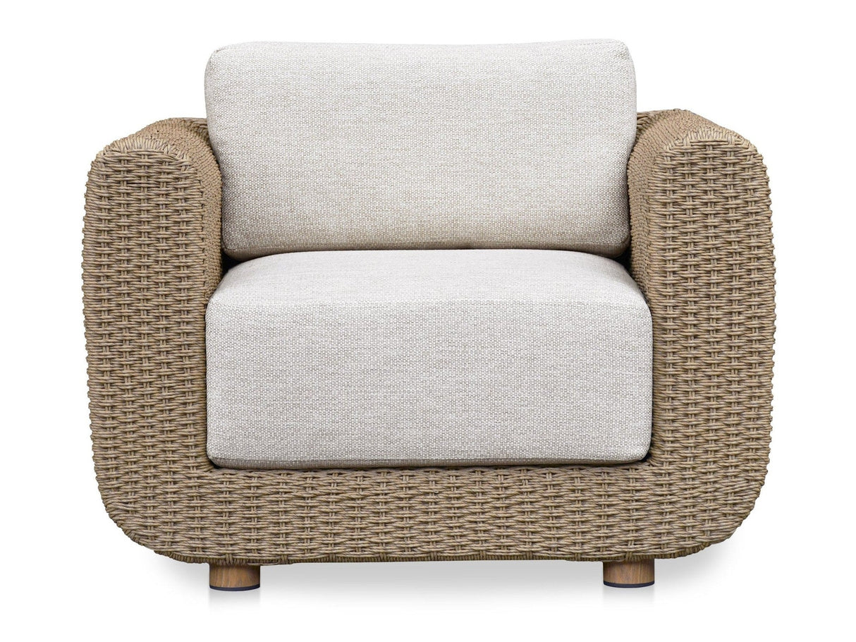 Soma Natural Outdoor Accent Chair by MOES at Eve Furniture