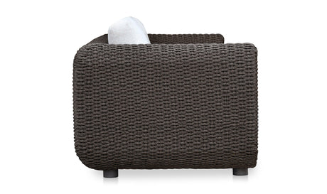 Soma Outdoor Sofa Dark Brown by Moe's Home at Eve Furniture