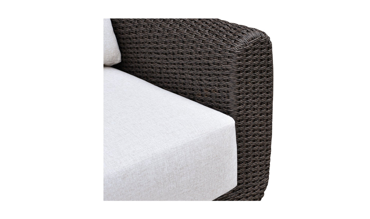 Soma Outdoor Sofa Dark Brown by Moe's Home at Eve Furniture