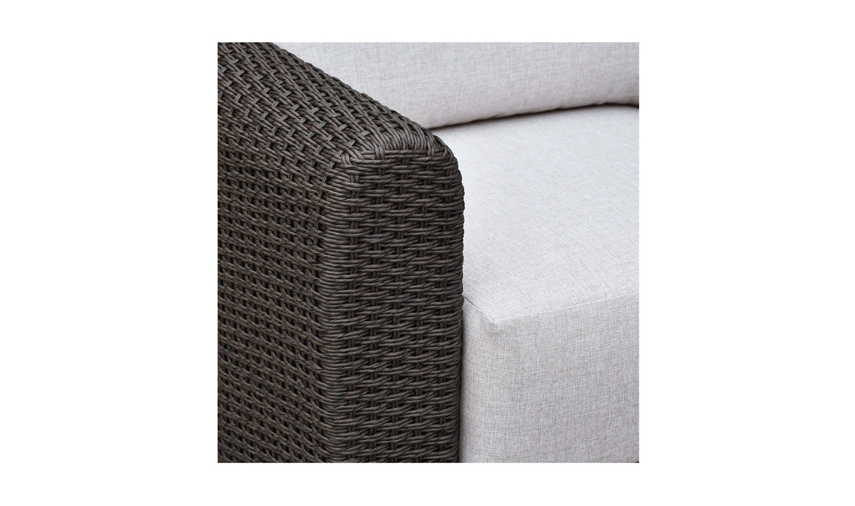 Soma Outdoor Sofa Dark Brown by Moe's Home at Eve Furniture