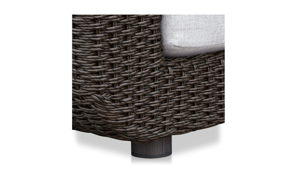 Soma Outdoor Sofa Dark Brown by Moe's Home at Eve Furniture