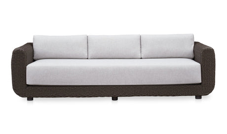 Soma Outdoor Sofa Dark Brown by Moe's Home at Eve Furniture