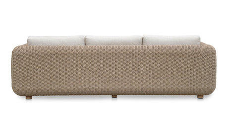 Soma Outdoor Sofa Natural by Moe's Home at Eve Furniture