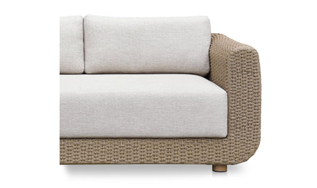 Soma Outdoor Sofa Natural by Moe's Home at Eve Furniture