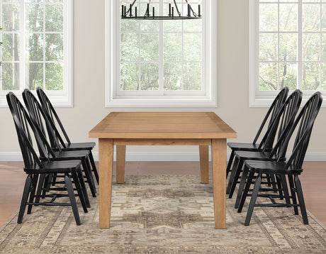 Sommerset Antique 5-Piece 64-96″ Windsor Dining Set by Steve Silver at Eve Furniture