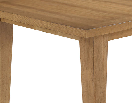 Sommerset Natural Oak 5-Piece 64-96 Ladder Back Dining Set by Steve Silver at Eve Furniture