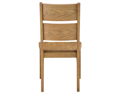 Sommerset Natural Oak 5-Piece 64-96 Ladder Back Dining Set by Steve Silver at Eve Furniture