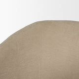 Sondra Beige Performance Fabric Upholstered Club Dining Chair by Mercana at Eve Furniture