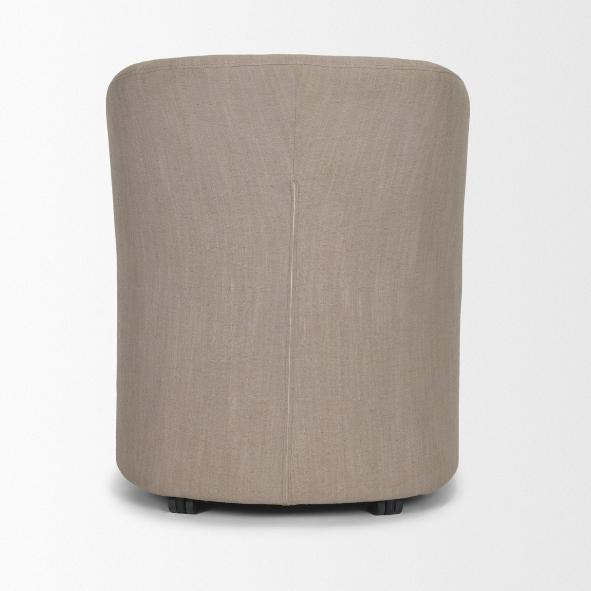 Sondra Gray Performance Fabric Upholstered Club Dining Chair by Mercana at Eve Furniture