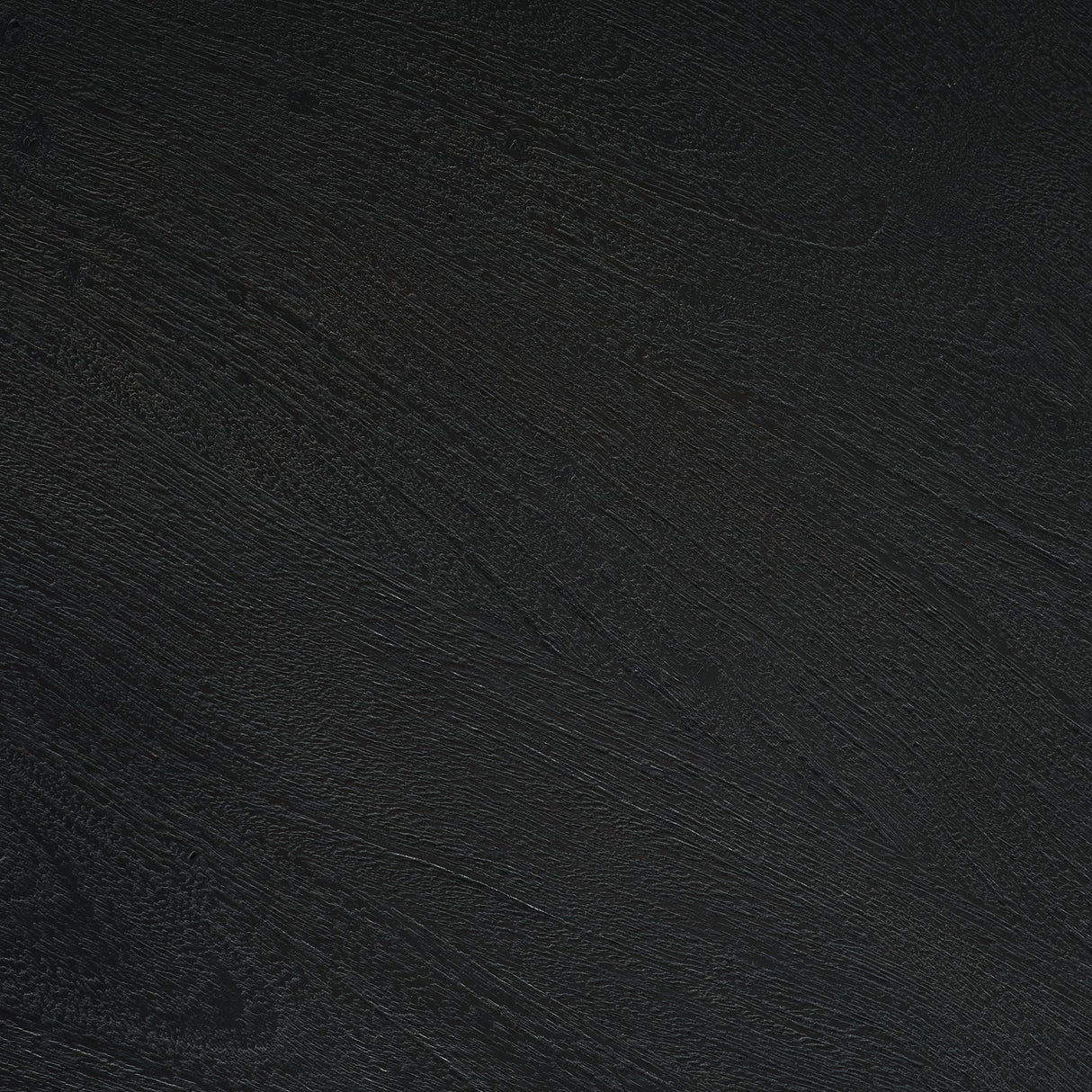 Sonel Matte Black Wood Pedestal Foyer Table by Mercana at Eve Furniture