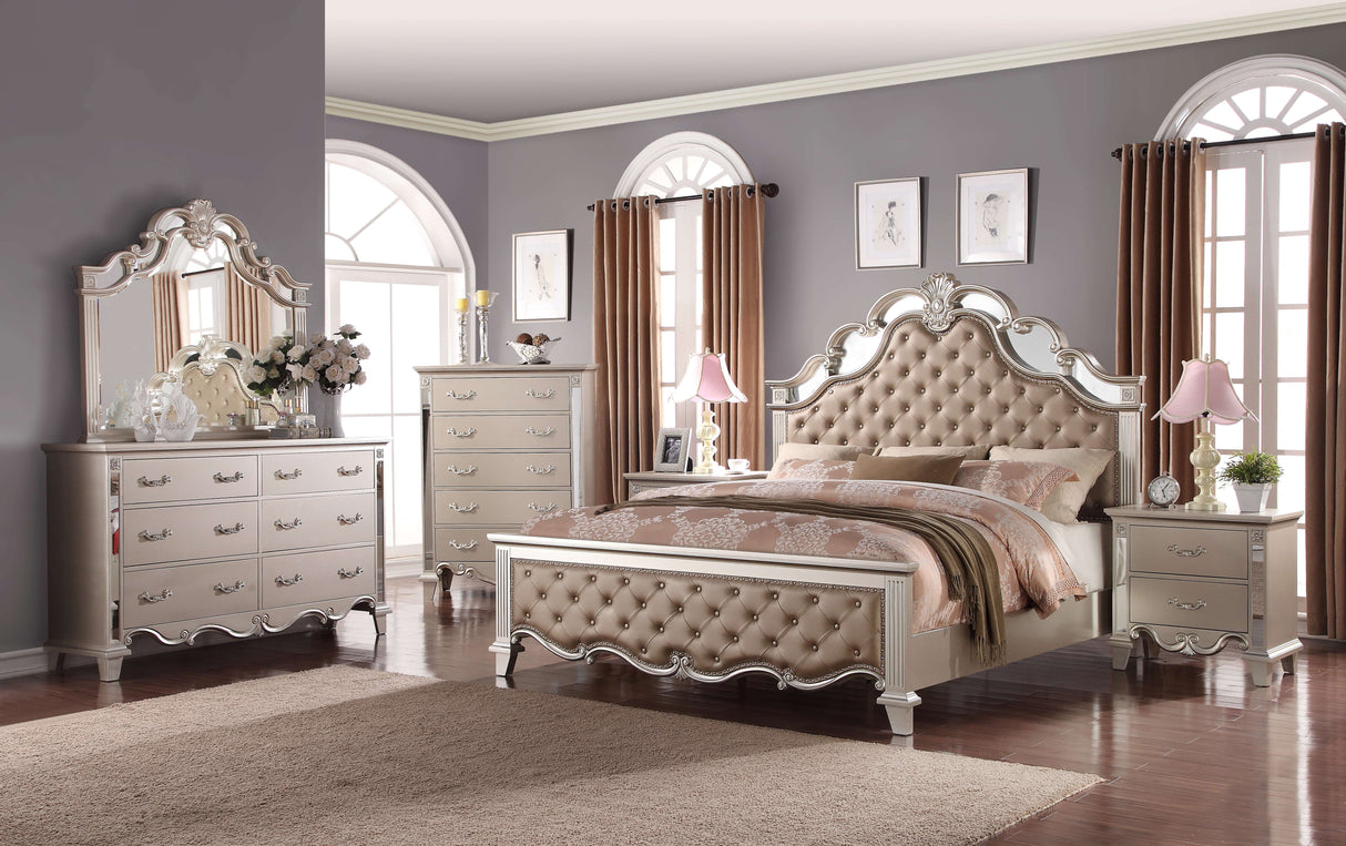 Sonia Champagne Bedroom Set by Eve Furniture at Eve Furniture