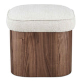 Sonny Walnut Stool by Moe's Home at Eve Furniture
