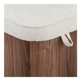 Sonny Walnut Stool by Moe's Home at Eve Furniture