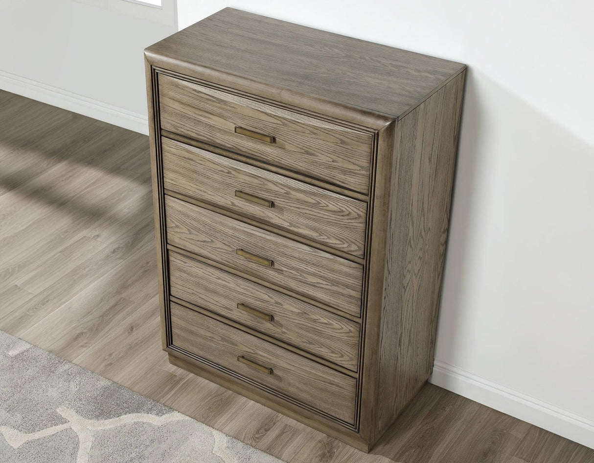 Sonoma 5-Drawer Chest by Steve Silver at Eve Furniture