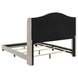 Sonoma Beige Camel Back Full Bed by Coaster at Eve Furniture