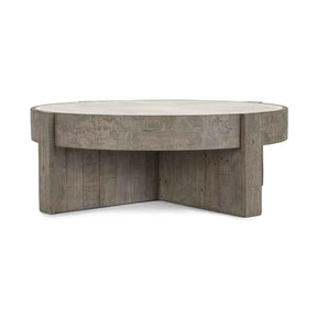 Sonoma Coffee Table - Antique White/Distressed Gray by Classic Home at Eve Furniture