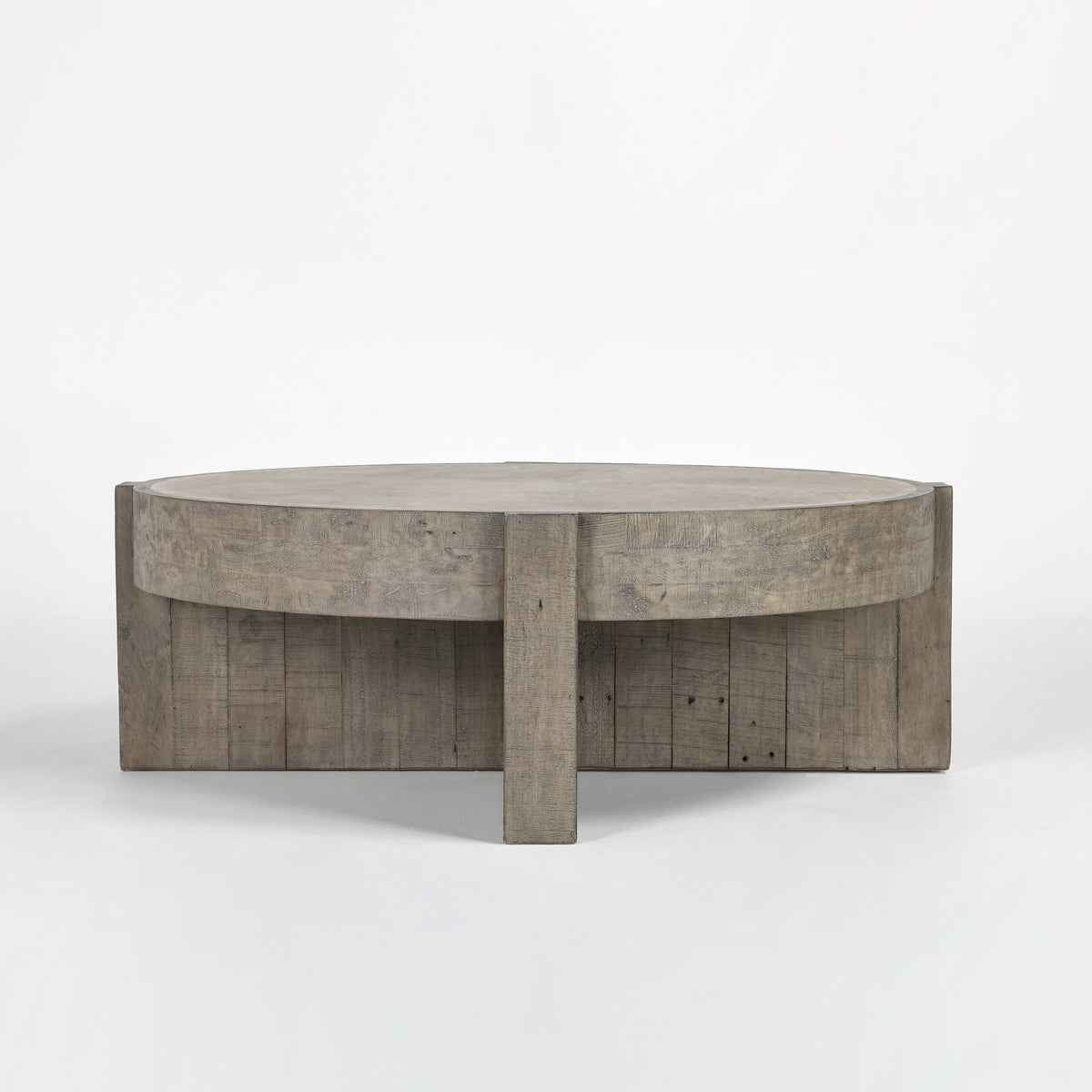 Sonoma Distressed Gray/Weathered Chalk Coffee Table by Classic Home at Eve Furniture