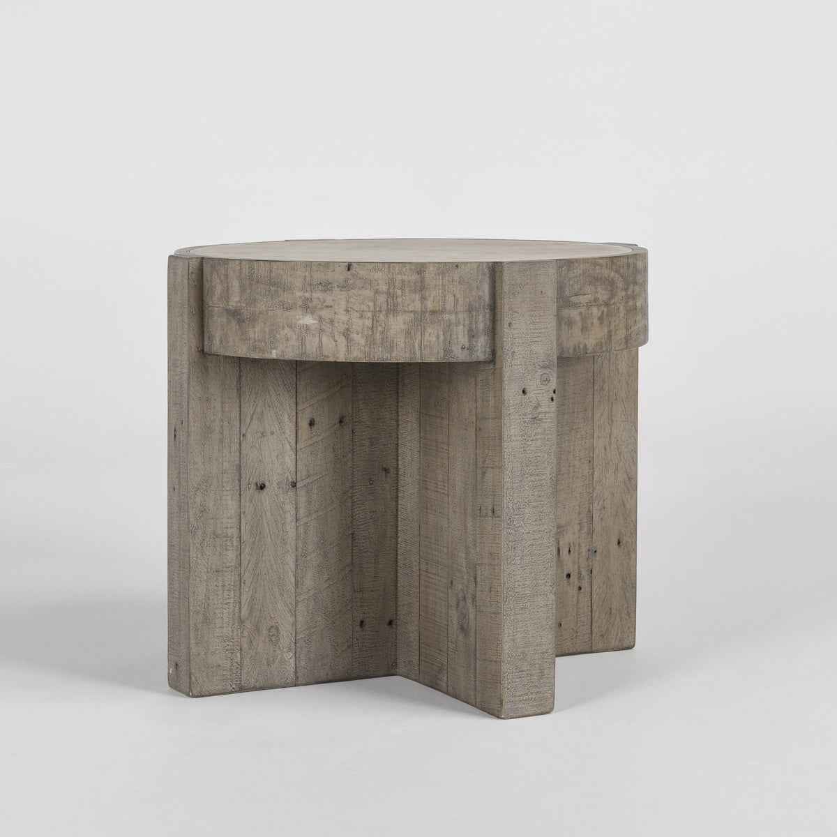Sonoma Distressed Gray/Weathered Chalk End Table by Classic Home at Eve Furniture