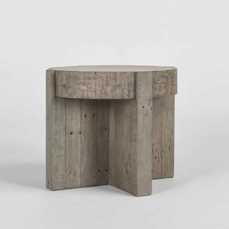 Sonoma Distressed Gray/Weathered Chalk End Table by Classic Home at Eve Furniture