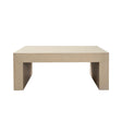 Sonoma Light Natural Wood Coffee Table by Diamond Sofa at Eve Furniture
