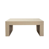 Sonoma Light Natural Wood Coffee Table by Diamond Sofa at Eve Furniture