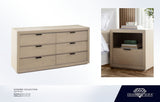 Sonoma Light Natural Wood Dresser by Diamond Sofa at Eve Furniture