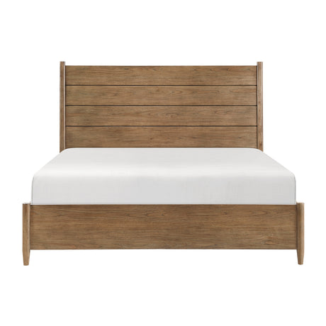 Sonoma Oak California King Platform Bed by Homelegance at Eve Furniture