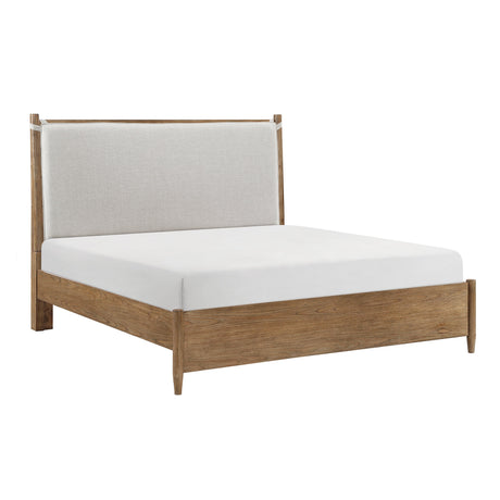 Sonoma Oak California King Platform Bed by Homelegance at Eve Furniture