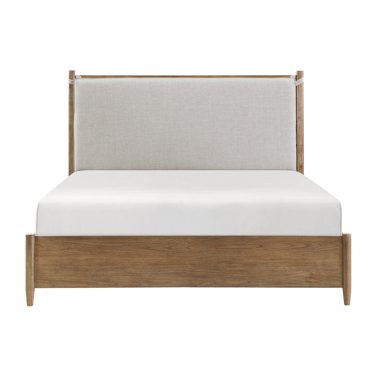 Sonoma Oak California King Platform Bed by Homelegance at Eve Furniture