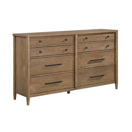 Sonoma Oak Dresser by Homelegance at Eve Furniture