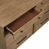 Sonoma Oak Platform Bedroom Set by Homelegance at Eve Furniture
