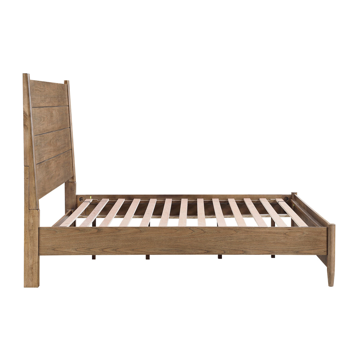 Sonoma Oak Queen Platform Bed by Homelegance at Eve Furniture