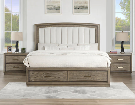Sonoma 4-Piece King Storage Bedroom Set by Steve Silver at Eve Furniture