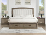 Sonoma 4-Piece Queen Storage Bedroom Set by Steve Silver at Eve Furniture