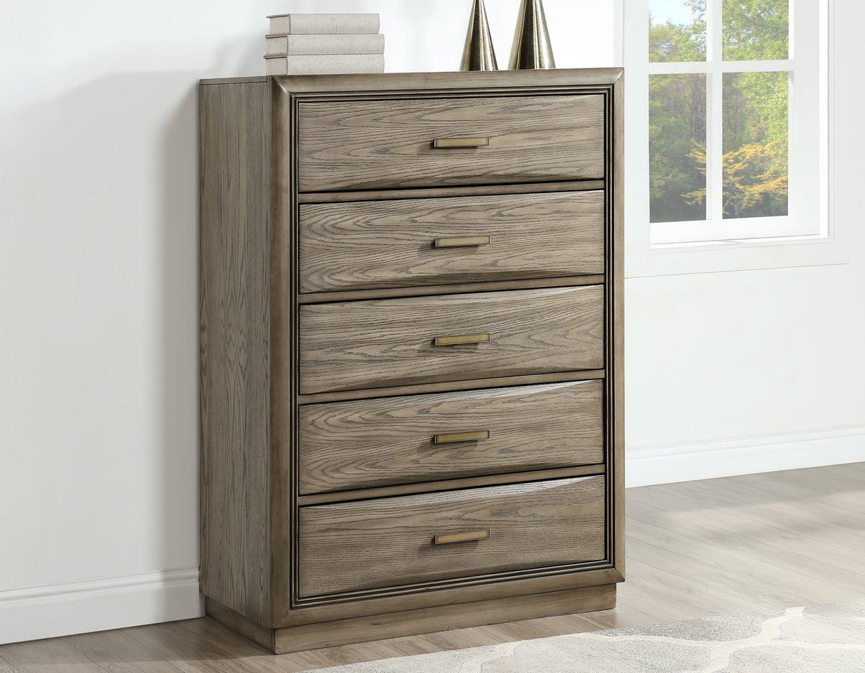 Sonoma 5-Drawer Chest by Steve Silver at Eve Furniture