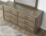 Sonoma 66″ Six-Drawer Dresser by Steve Silver at Eve Furniture