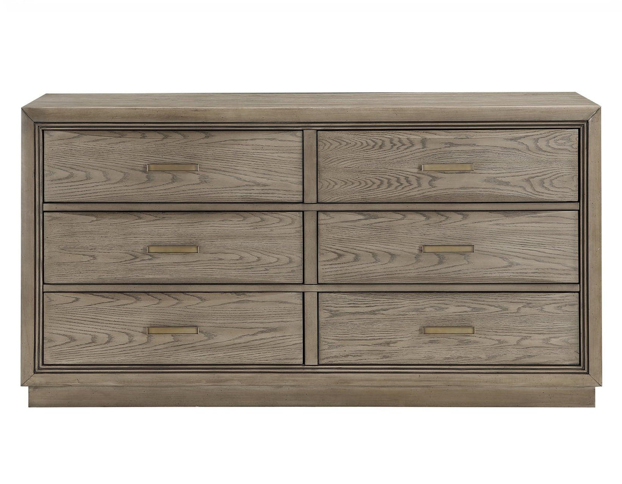 Sonoma 66″ Six-Drawer Dresser by Steve Silver at Eve Furniture