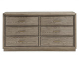 Sonoma 66″ Six-Drawer Dresser by Steve Silver at Eve Furniture